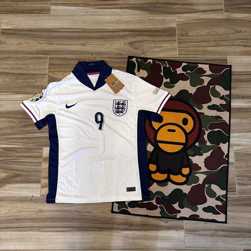 BNWTHarry Kane #9 England National Team Home Soccer Nike Dri Fit Futbol Jersey